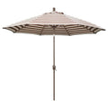 9 ft. Olefin Wood Market Umbrella J887