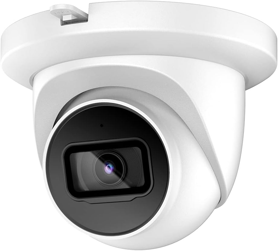 6MP PoE IP Turret Camera with Built-in Mic V52807