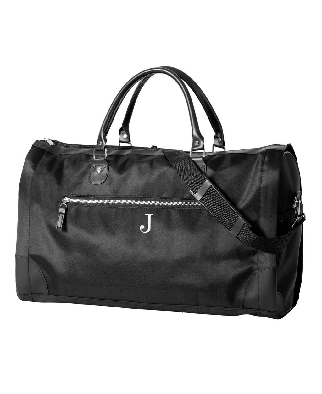Black Microfiber Convertible Garment Bag M127074