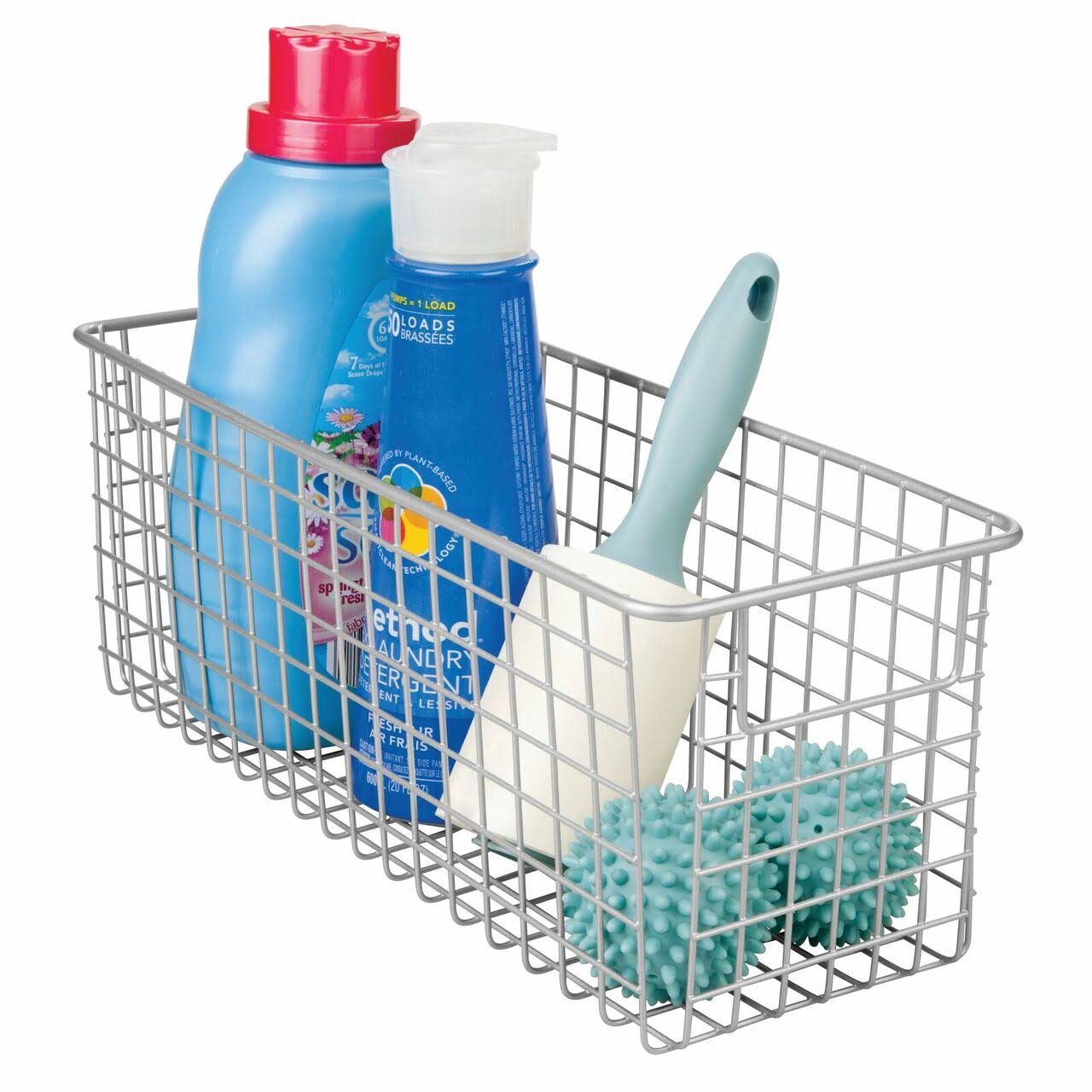 Metal Wire Kitchen Pantry Food-Storage Organizer Basket Y948