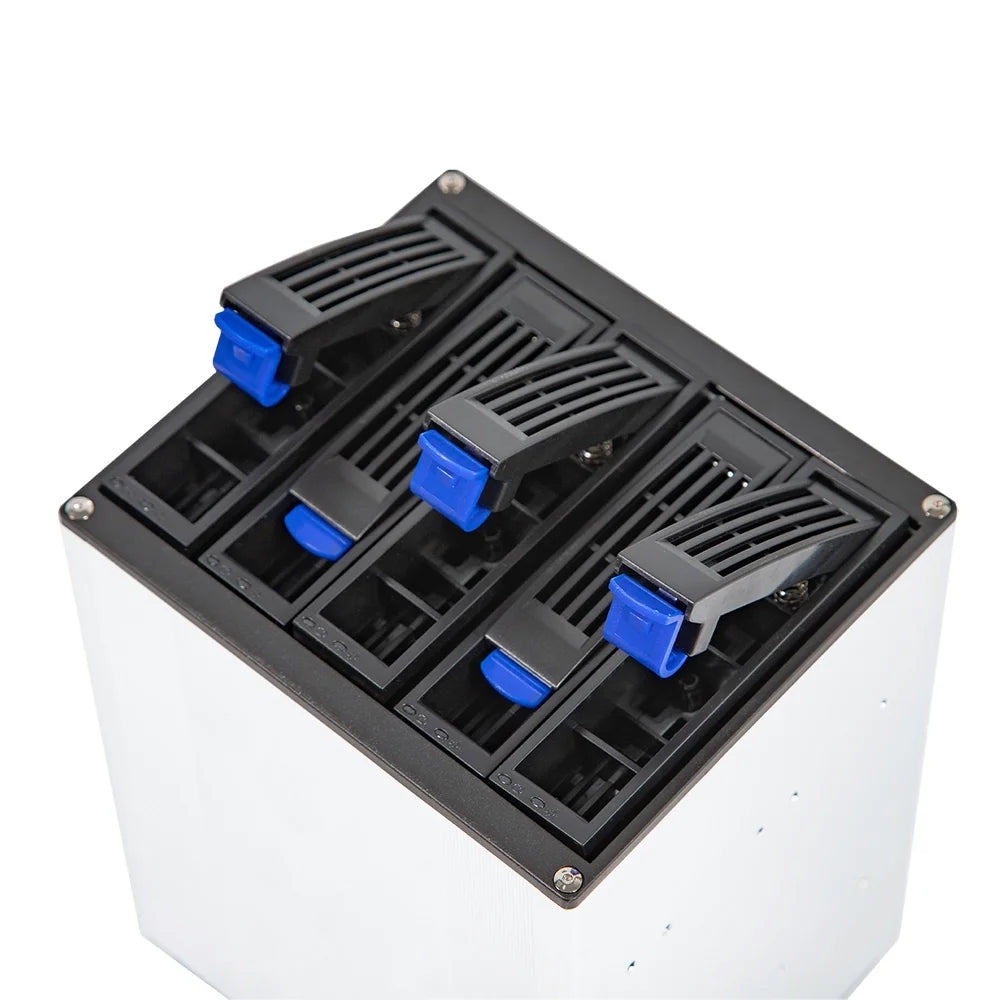 5-Bay 3.5 Inch HDD Hot Swap Mobile Rack Cage Tray Enclosure C470