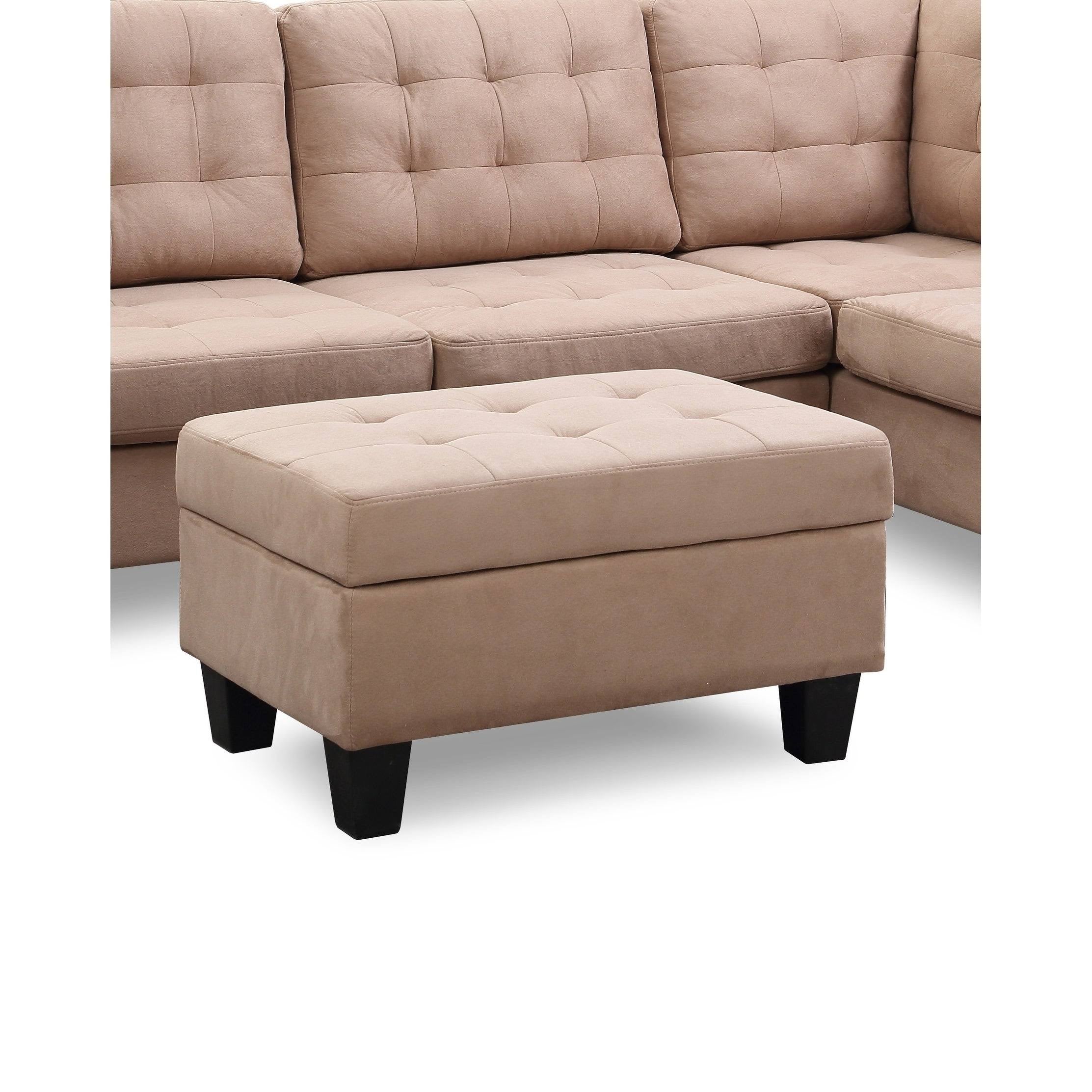 Beige Sectional Ottoman C636323