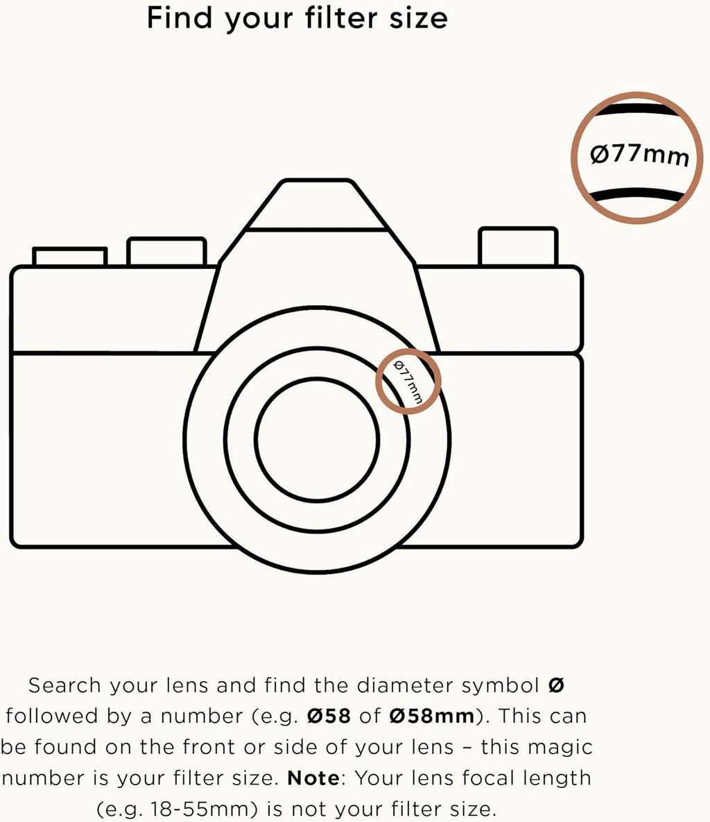 Pack of 2 Variable ND Lens Filter J681