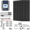 600W Monocrystalline Panel Solar RV Kit with 50A MPPT LCD Charge Controller E985