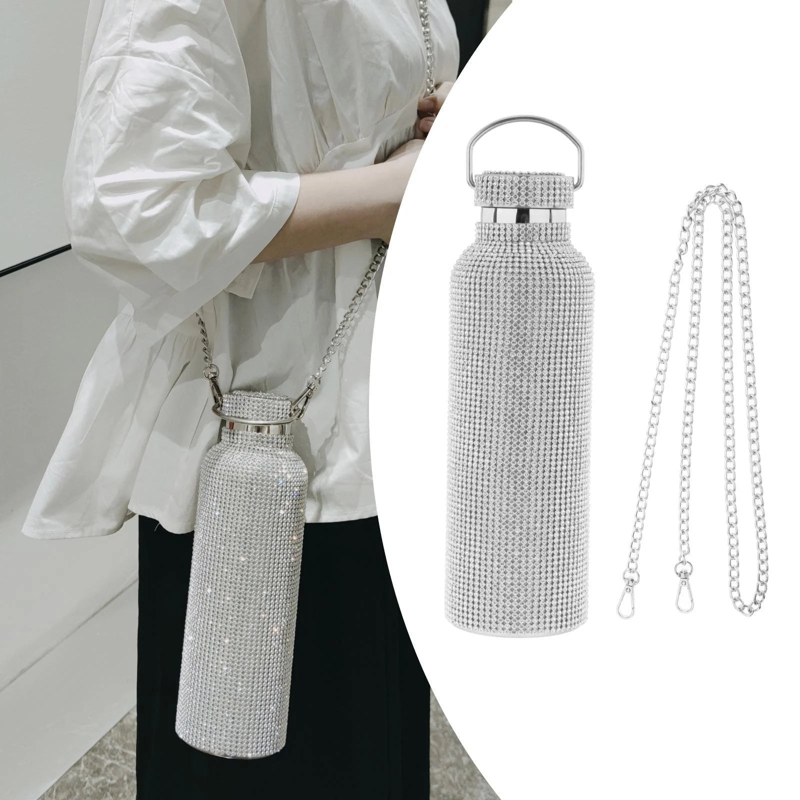 750ML Stainless Steel Thermal Water Bottle G759757