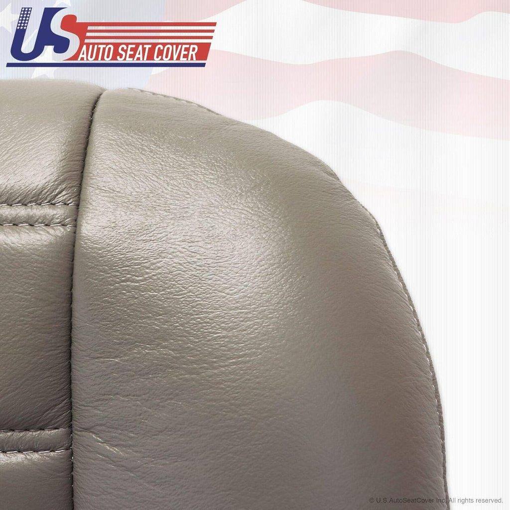 Gray Synthetic Leather Seat Cover Pack of 2 M6299