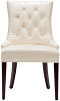 Cream Leather Chair Y43940