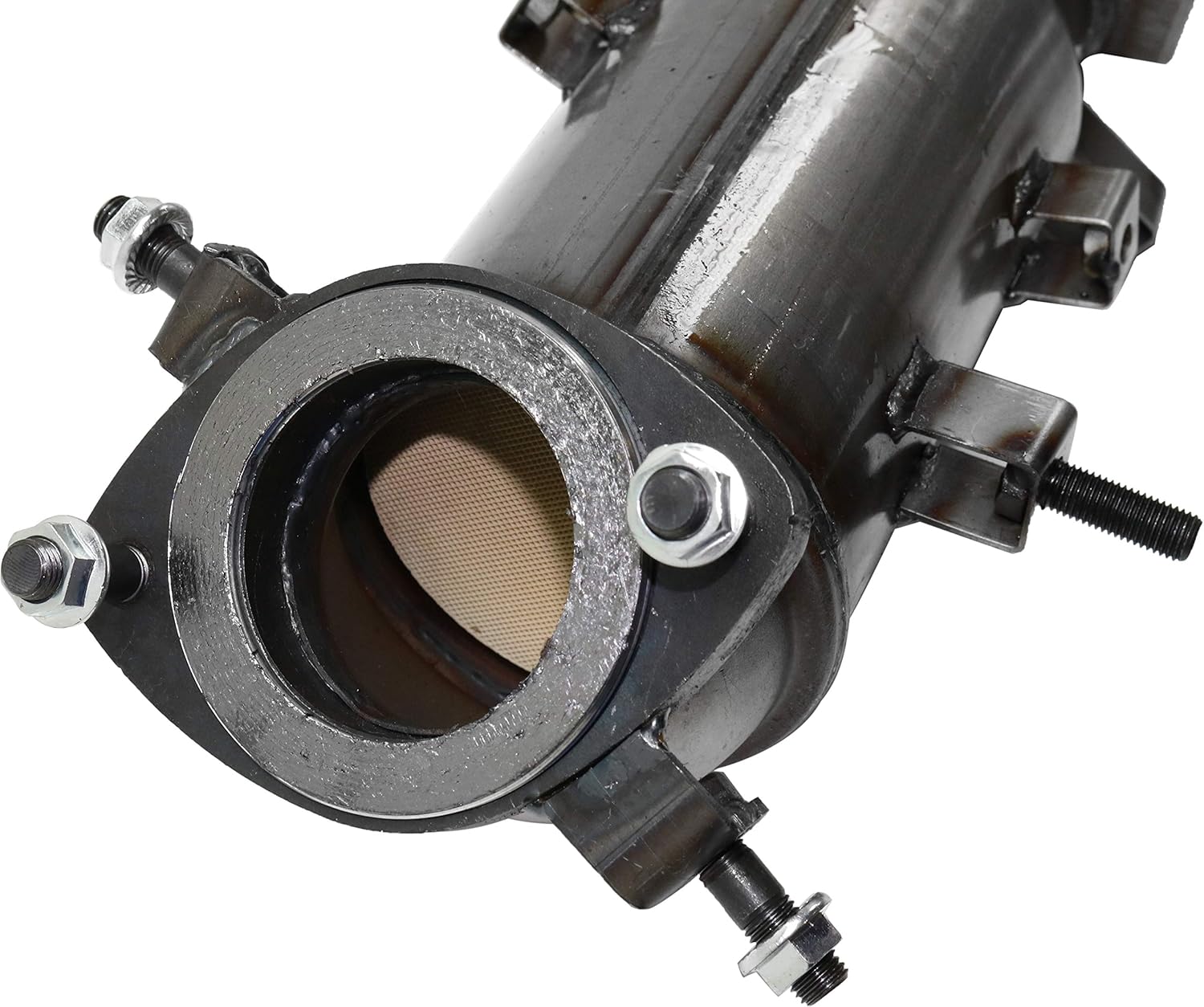 Front Catalytic Converter with Exhaust Manifold O15049