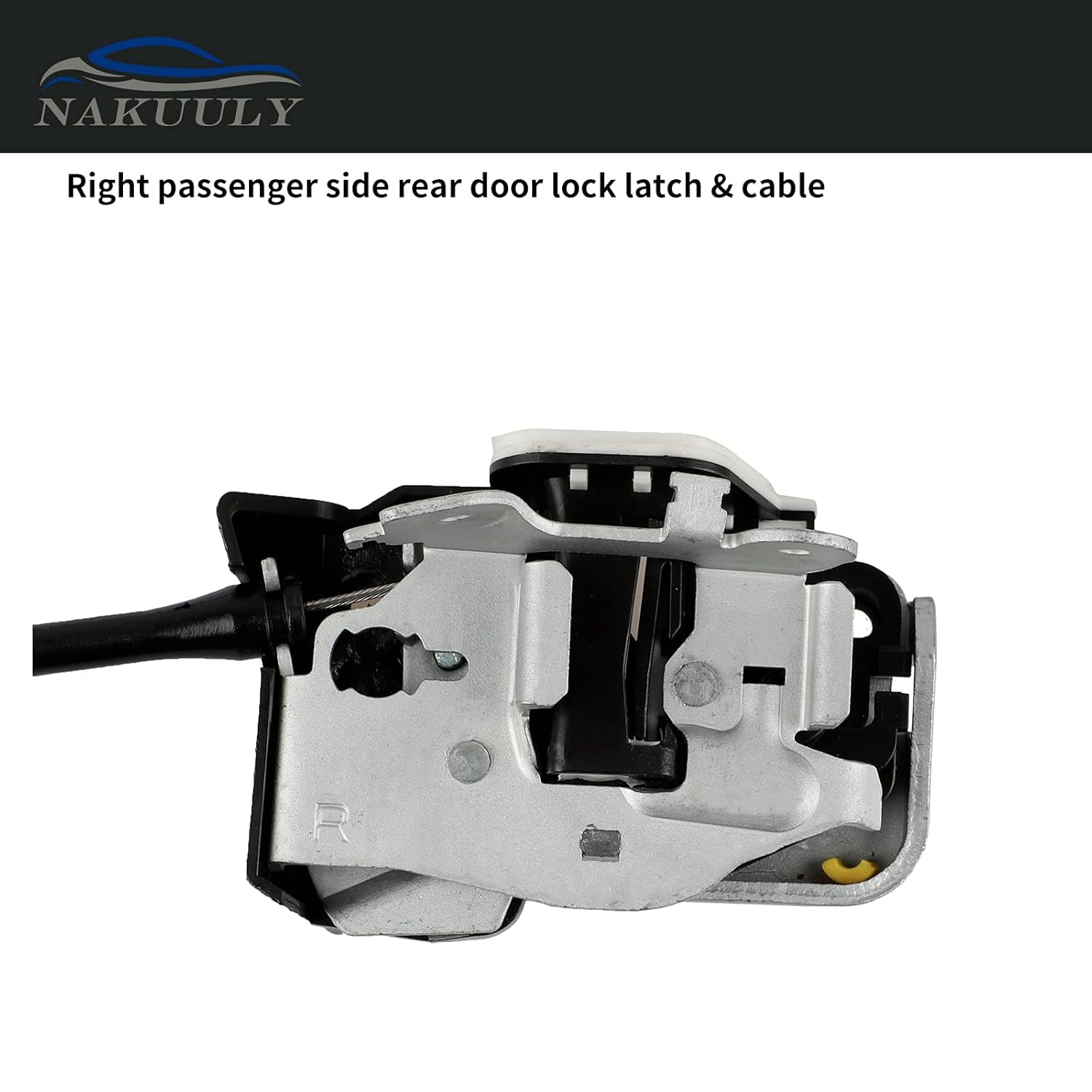 Rear Door Lock Latch & Cable Assembly Pack of 2 F496