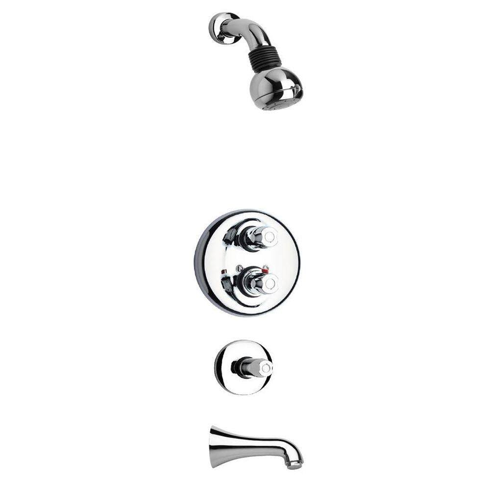 Chrome Shower Combination 5 P845