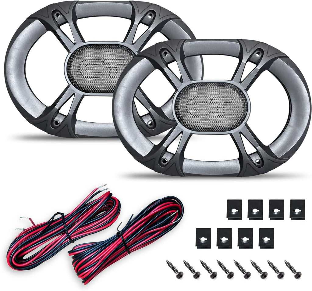 5x7 Inch Coaxial Car Speakers, 160 Watts Max, Pair M26768