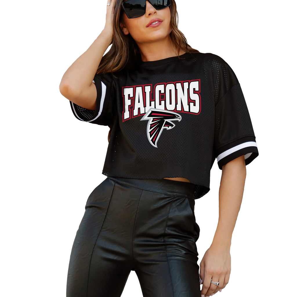 Black Atlanta Falcons Game Face Fashion Jersey C963977