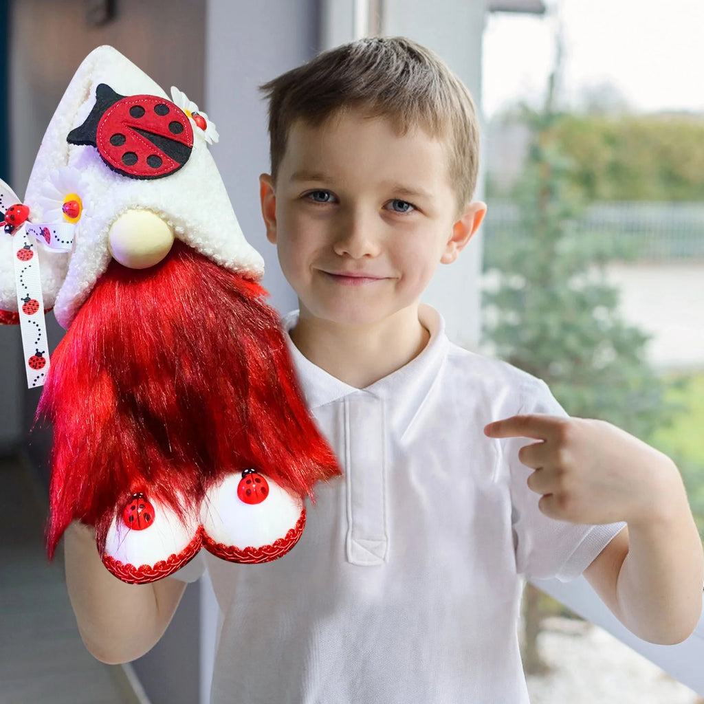 Ladybugs Daisy Holiday Ornament Doll Decorations Z146