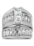 1 Carat Princess Diamond Engagement Ring in White Gold H385572
