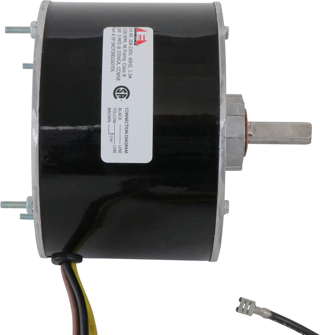 1/4 hp 1100 RPM 208-230V Condenser Motor H795