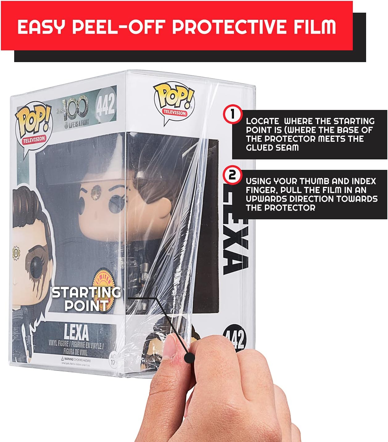 Display Case Protector for 4 Inch Funko Pop (Pack of 80) M202