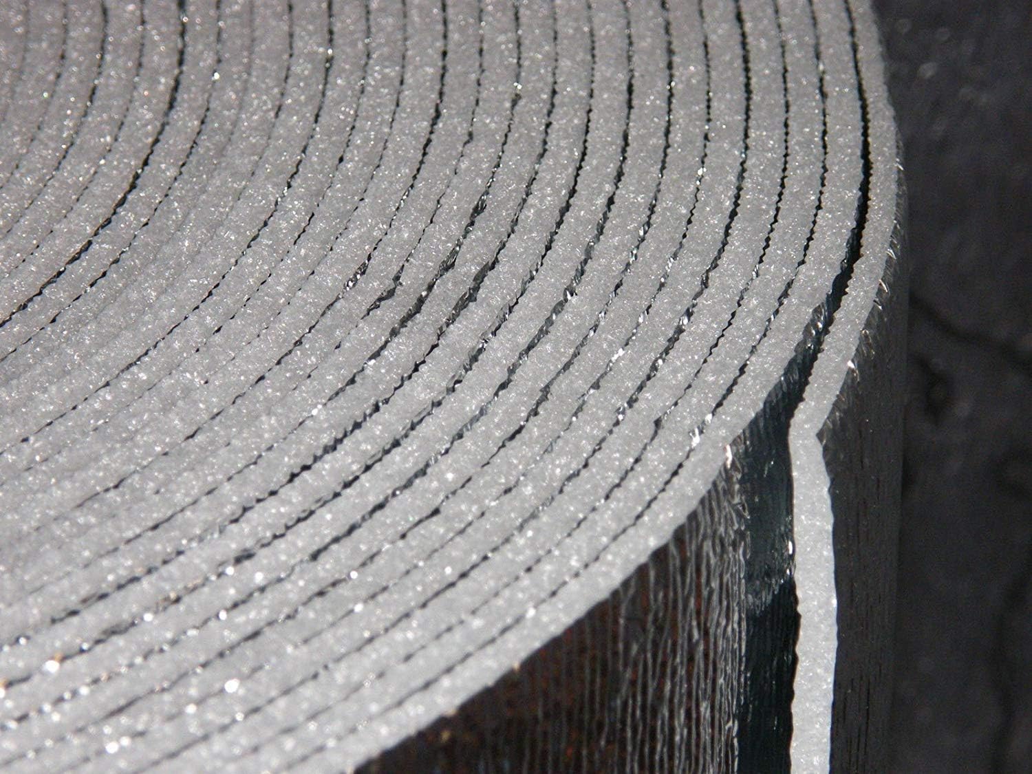 4' x 75' Roll (300 Sqft) Car Vehicle Insulation Sound Deadener Radiant Heat Barrier Mat Z227390