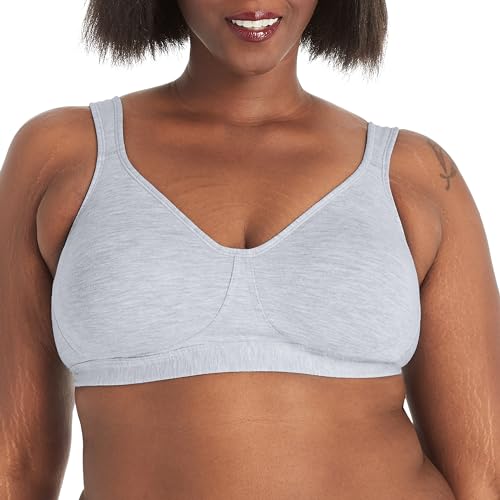 Women's Wireless Stretch Cotton Full-Coverage T-Shirt Bra V11800