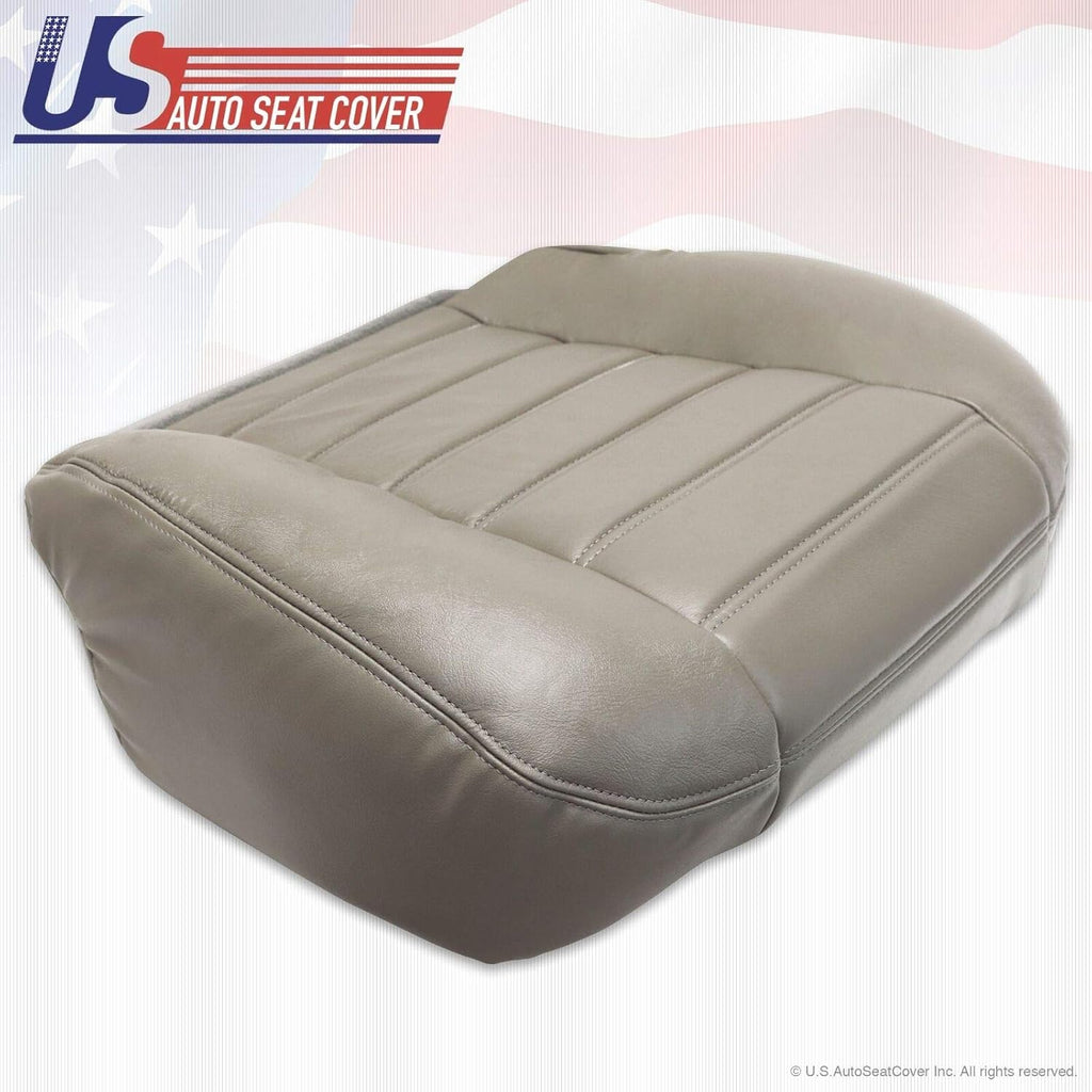 Gray Synthetic Leather Seat Cover Pack of 2 M6299