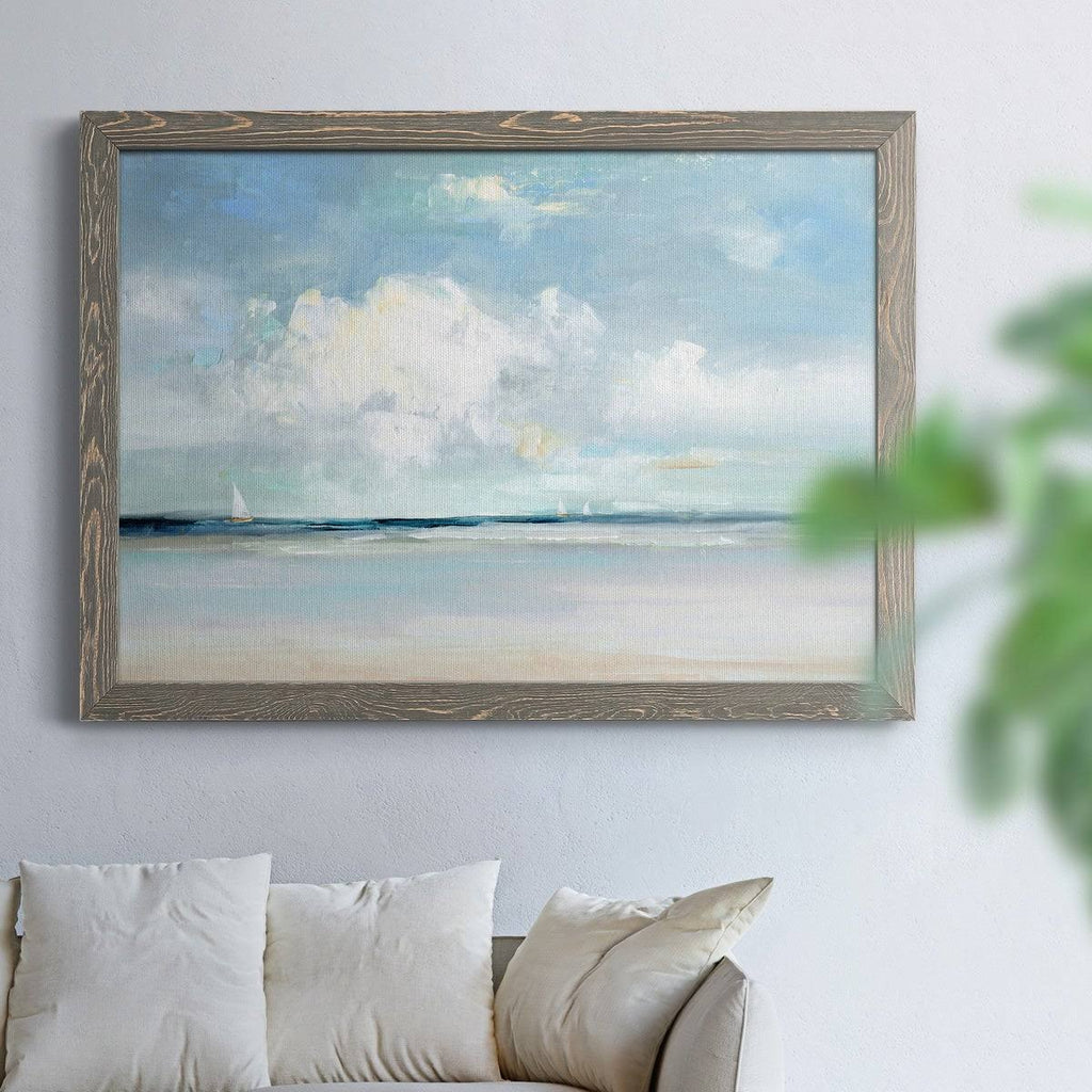 White Framed Canvas 20x24 W7843
