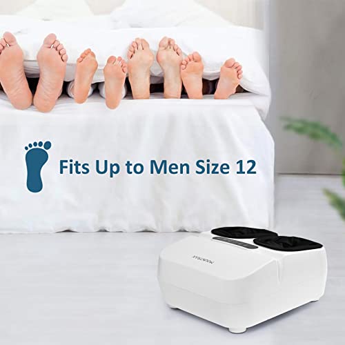 Black Shiatsu Foot Massager with Heat and Remote Control Q8235
