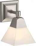 1 - Light Brushed Nickel Armed Sconce M906143