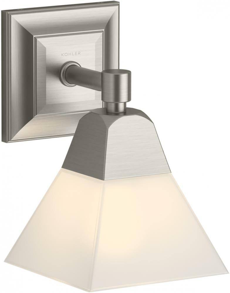 1 - Light Brushed Nickel Armed Sconce M906143