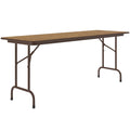 Oak Melamine Folding Table V3799