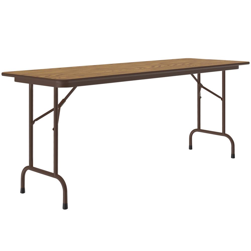 Oak Melamine Folding Table V3799