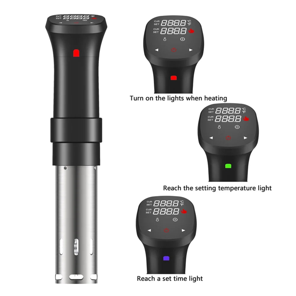 1100W Sous Vide Cooker Waterproof with Display Screen K97372