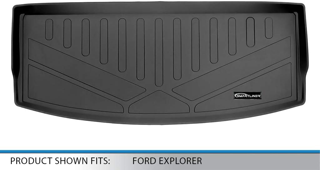 Black Custom Cargo Trunk Liner Floor Mat I48073
