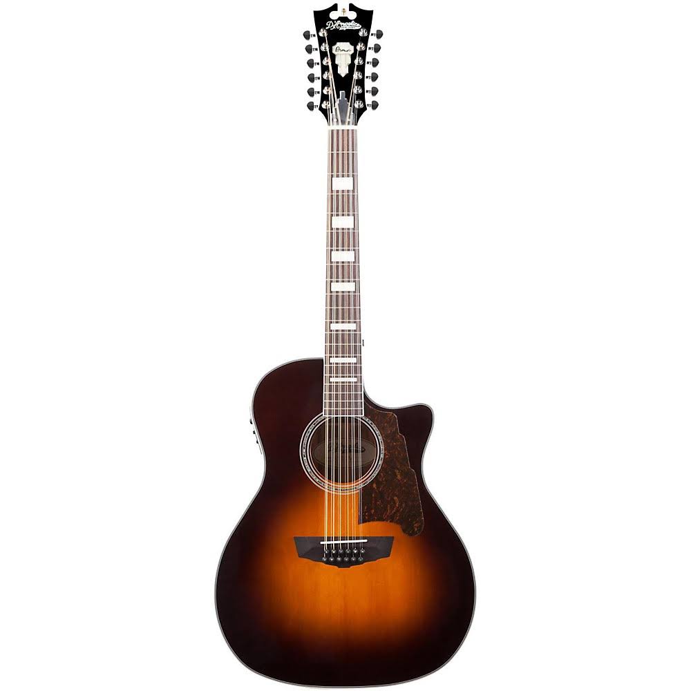 Sunburst 12-String Acoustic-Electric Guitar G361
