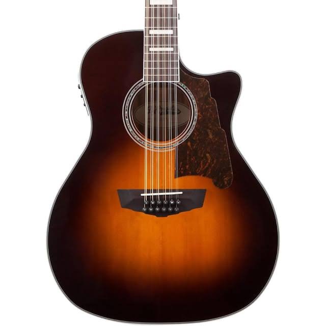 Sunburst 12-String Acoustic-Electric Guitar G361