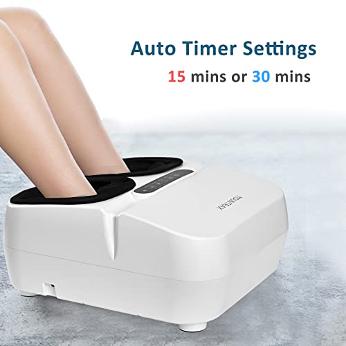 Black Shiatsu Foot Massager with Heat and Remote Control Q8235