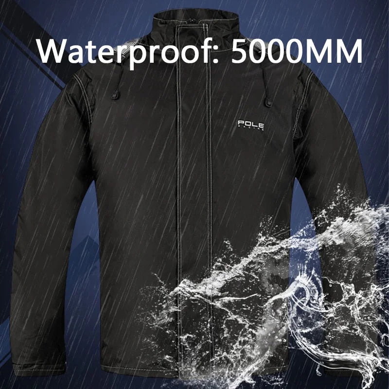 Waterproof Cycling Rain Jacket Trousers Rainwear S75873