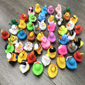 50 Pcs Assorted Rubber Duck Bath Toys I894
