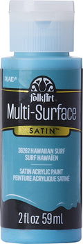 Satin Finish Acrylic Craft Paint, Hawaiian Surf, 2 fl oz H741924