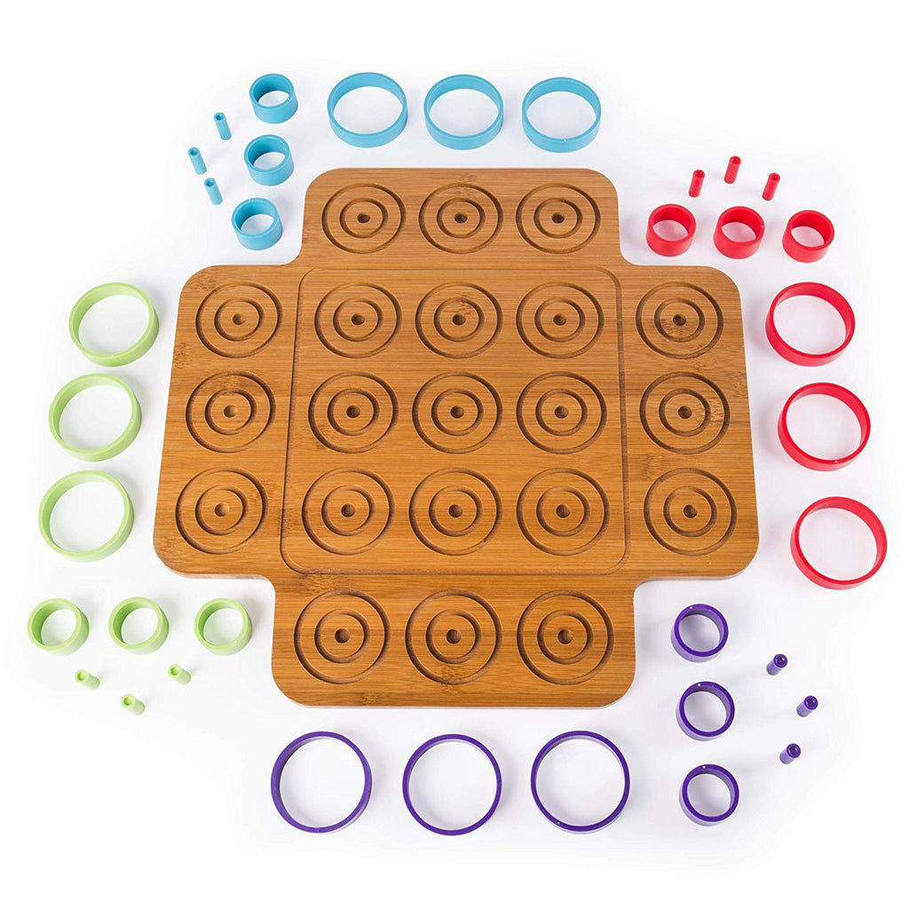 Multicolored Strategy Board Game O18879