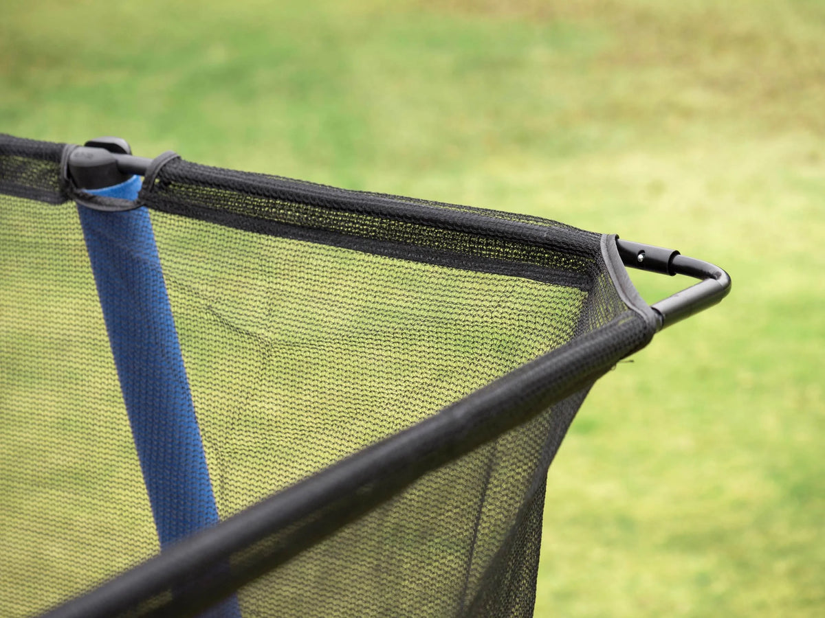 10 x 14 Ft Rectangular Trampoline with Safety Net Enclosure, Blue F925990