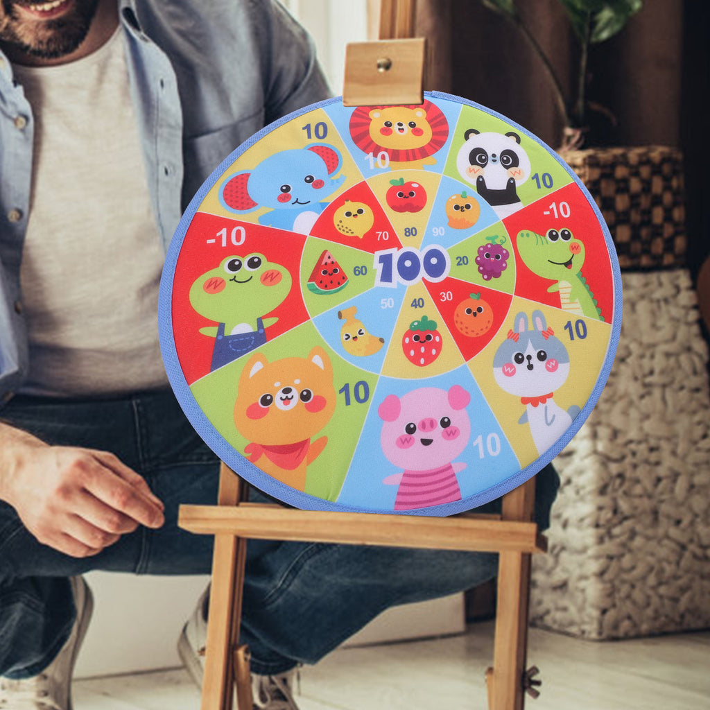 Dart Board and Sticky Balls Toys Game V1348