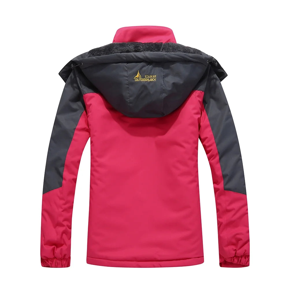 Women Mountain Waterproof Shell Jacket Ski Jacket Windproof Jacket Winter Warm Jacket W16601