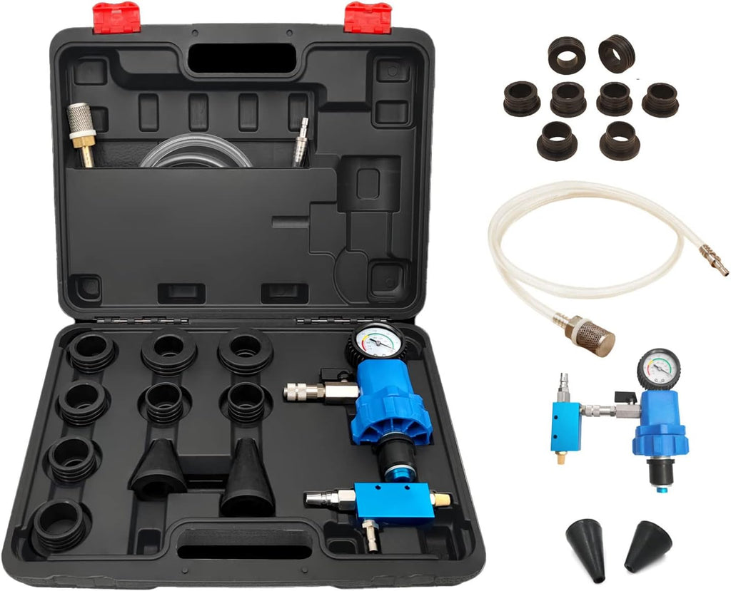 Coolant Vacuum Refill Kit with 8PCS Rubber Adapters Sleeves L265