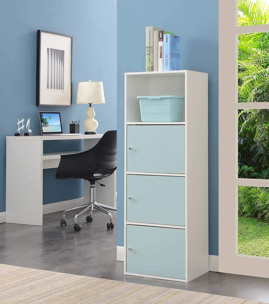 3 Door Cabinet White Sea Foam Pack of 2 K339841