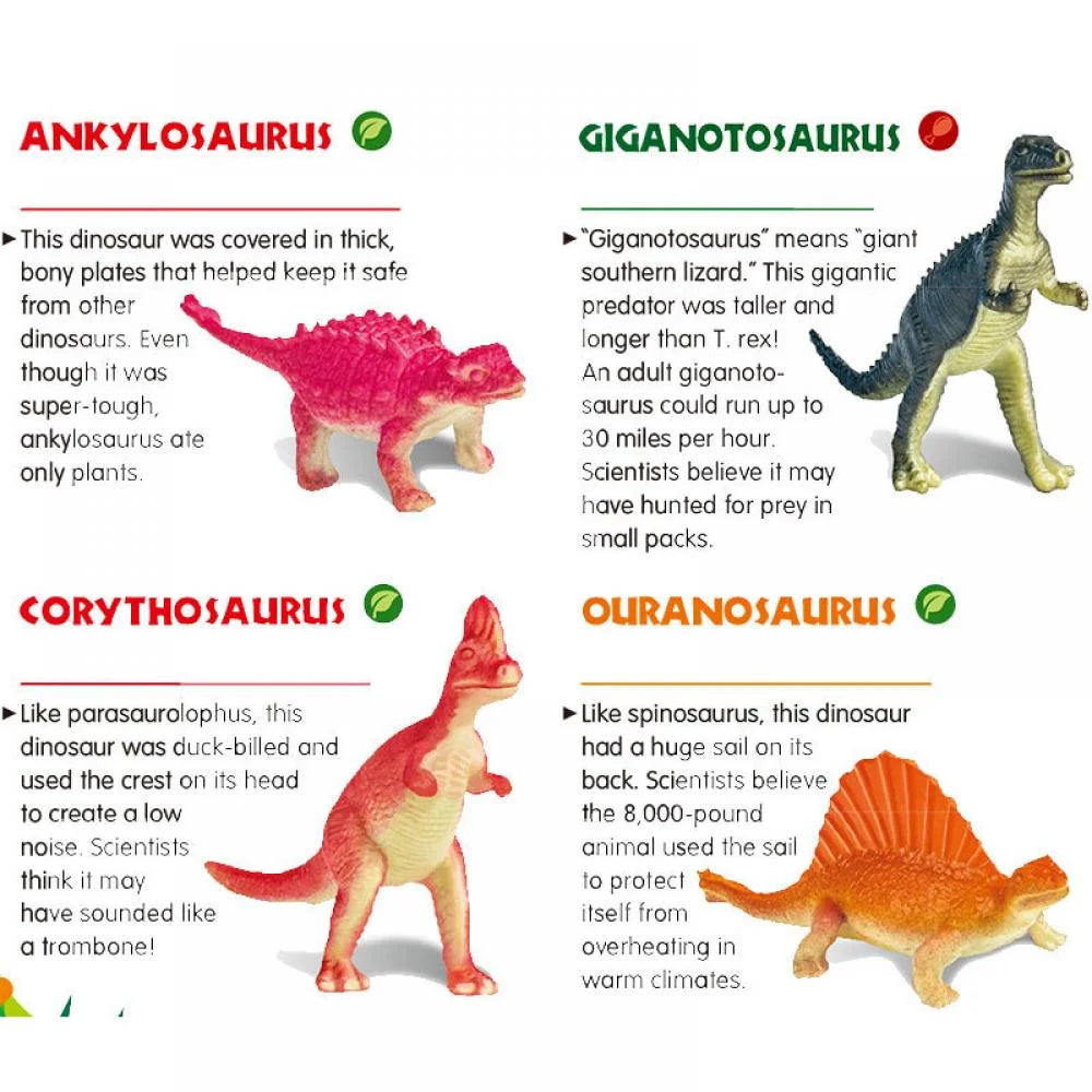 Dinosaur Eggs Excavation Kit with Dino Models Toy W3911