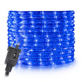 Blue 3/8" Thick LED Rope Lights, IP65 Indoor/Outdoor Lighting E63098