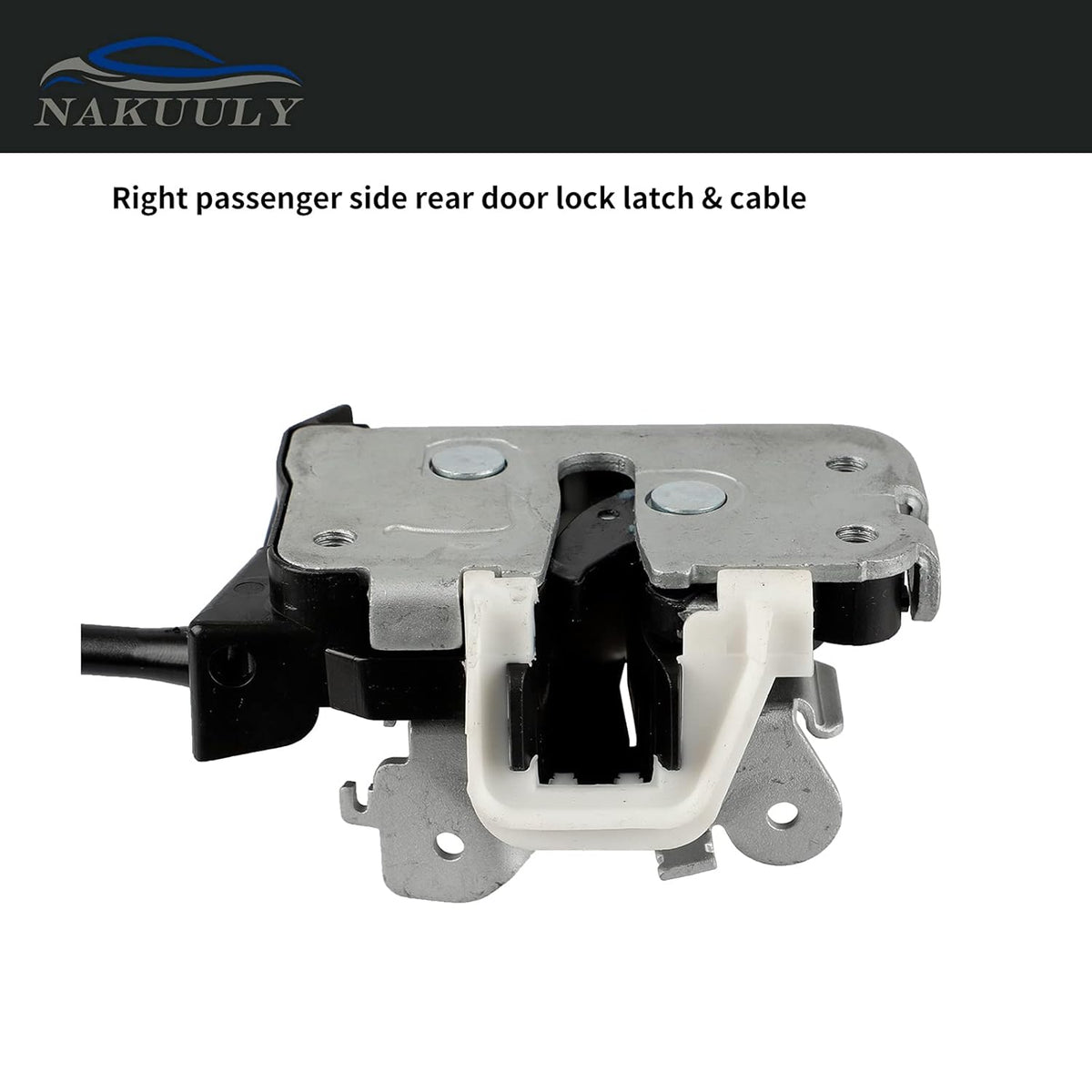 Rear Door Lock Latch & Cable Assembly Pack of 2 F496