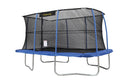 10 x 14 Ft Rectangular Trampoline with Safety Net Enclosure, Blue F925990