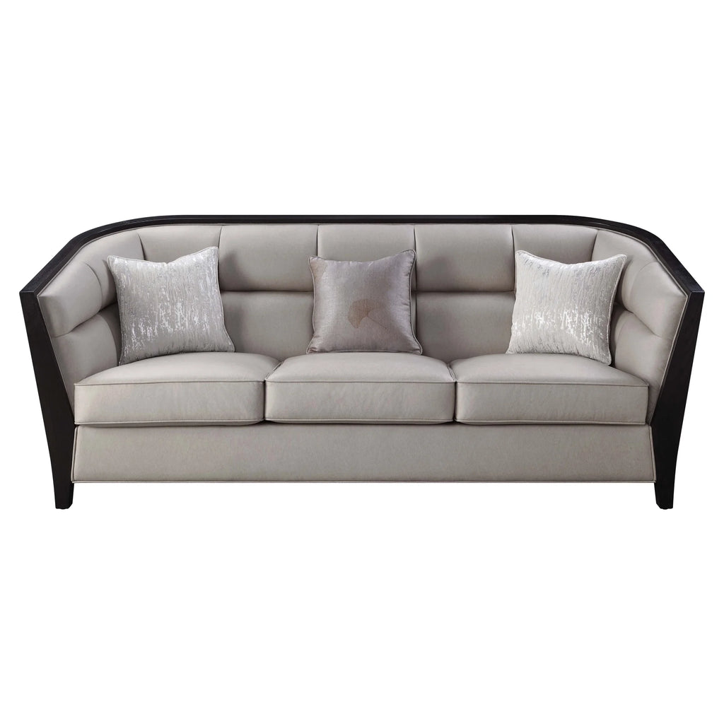 Beige Sofa with 3 Pillows B246584