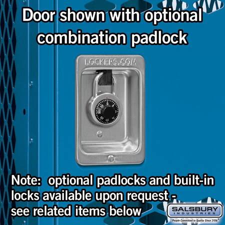 Triple Tier Vented Metal Locker N1660