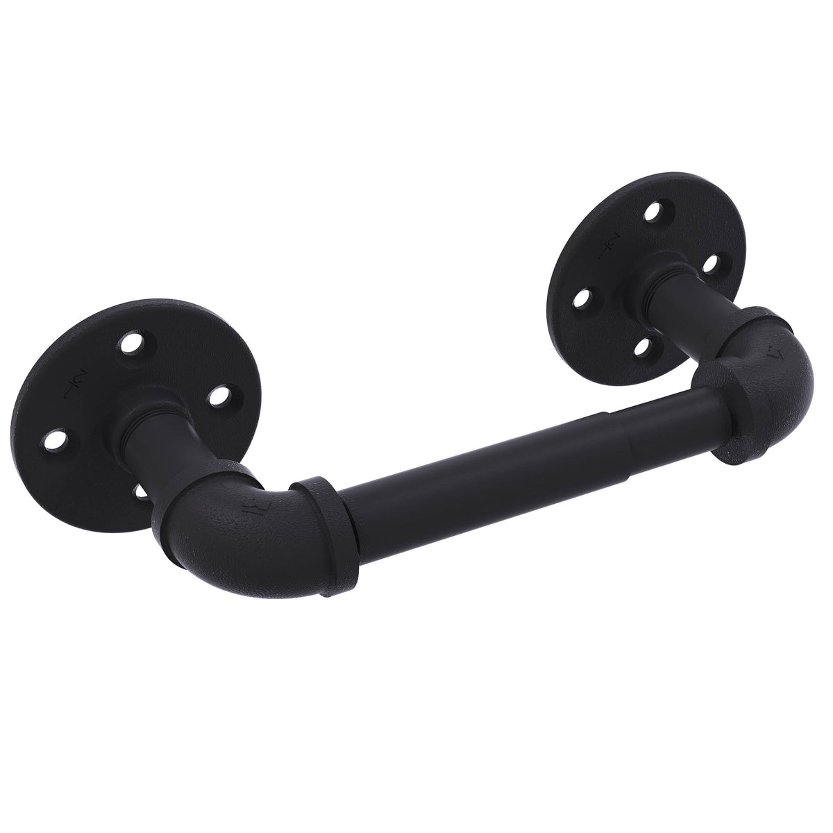 Matte Black 2 Post Toilet Paper Holder I275925